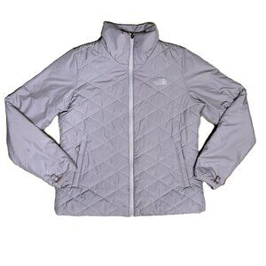 The North Face Quilted Puffer Jacket Purple Lavender Size Medium Women's